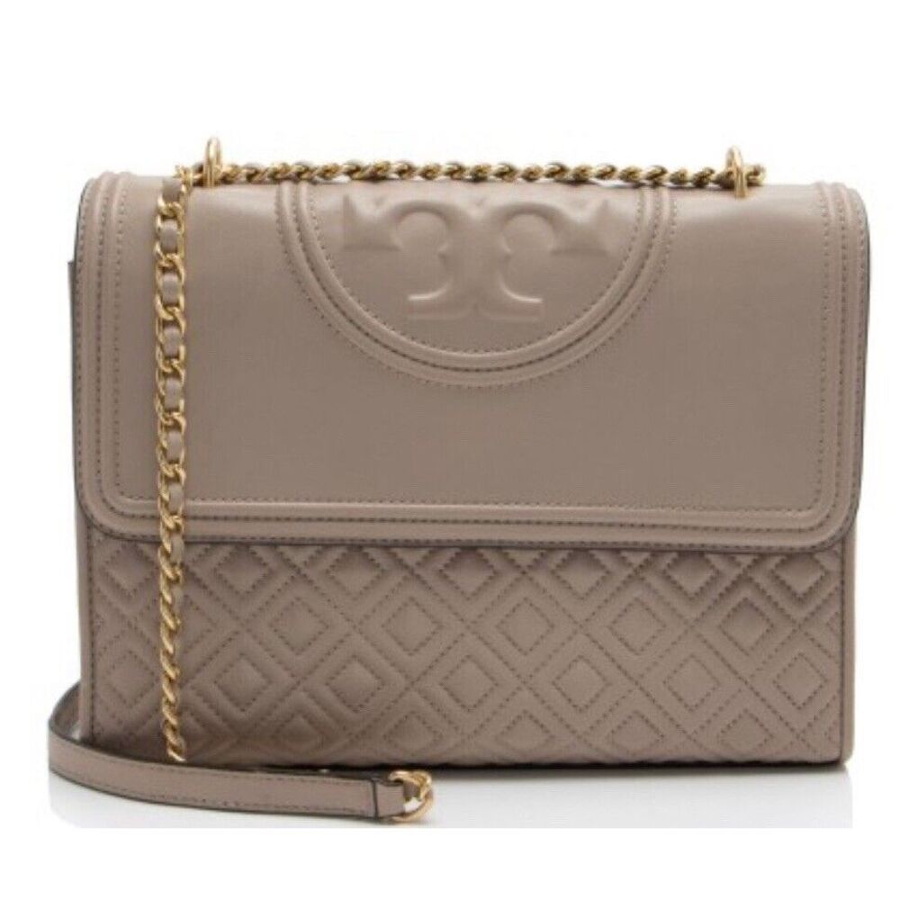 Tory Burch Taupe Shoulder Bag